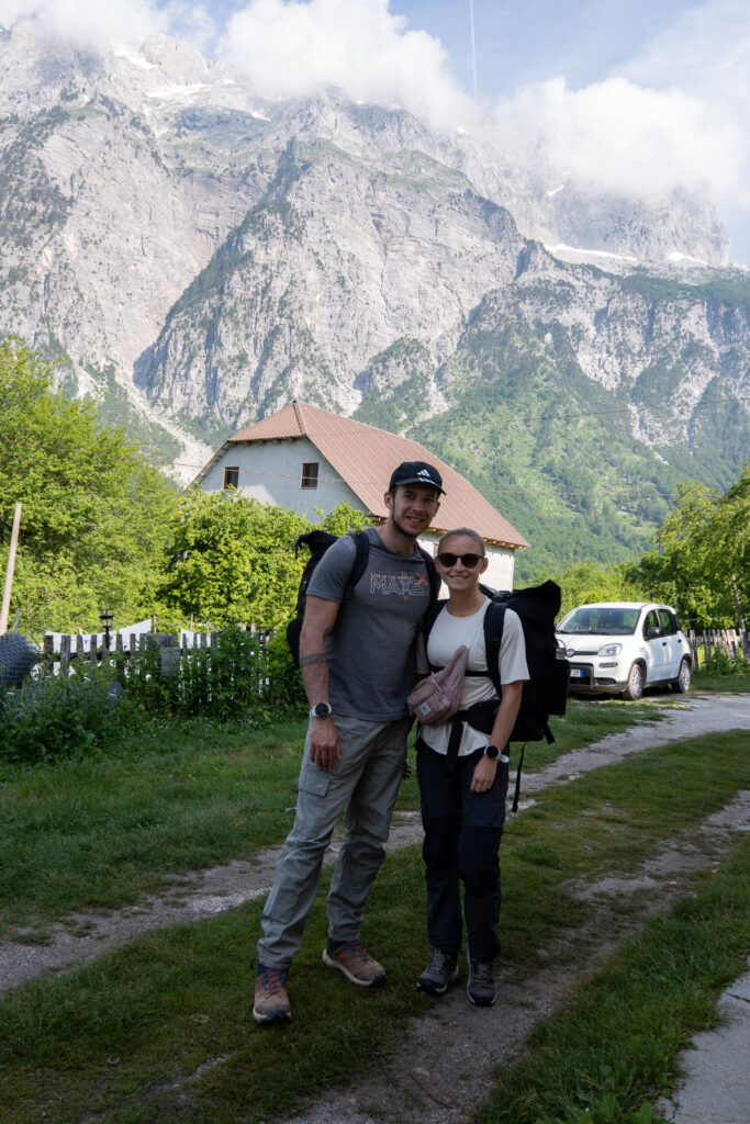 Theth ist ein Startpunkt des Peaks of the Balkans