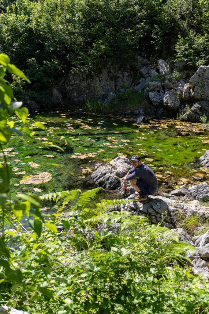 James Lake nahe Valbona in Albanien